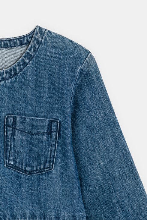 Robe denim bleu fille Chipie