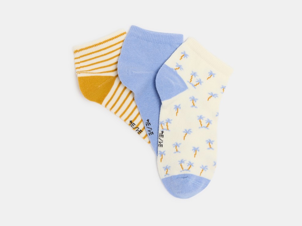 Lot de 3 paires de socquettes fantaisie Garçon 1