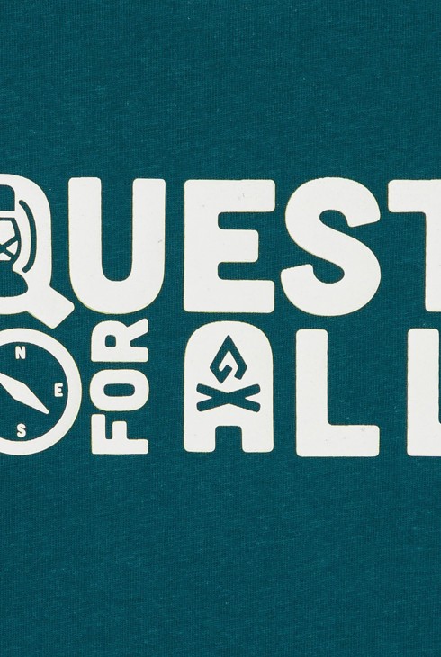 Zelena majica kratkih rukava s porukom za dječake 2