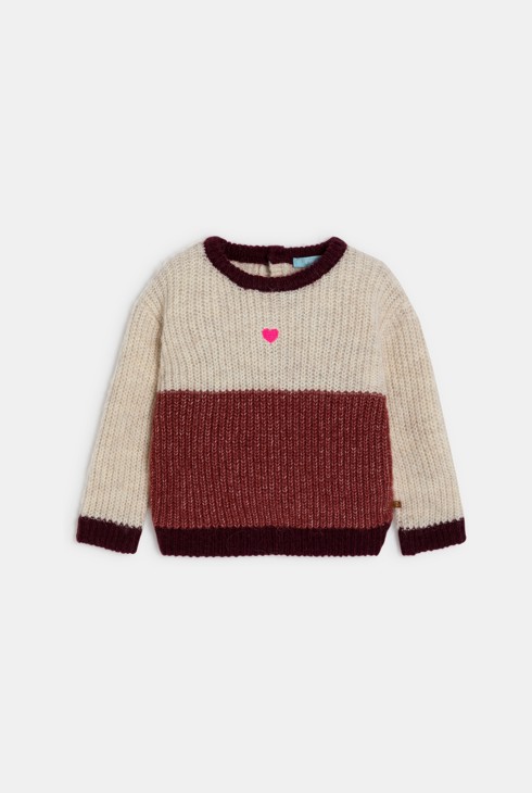 Pullover Kleinkind Mädchen beige 1