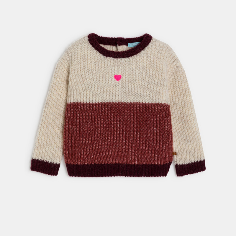 Pullover Kleinkind Mädchen beige