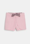Short à pans velours côtelé rose clair bébé fille