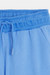 Bermuda cargo en molleton bleu Garçon 2