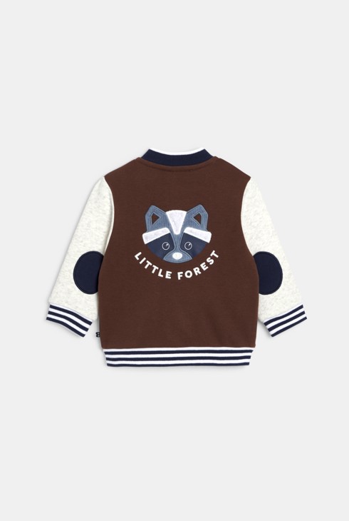 Blouson teddy marron bébé garçon