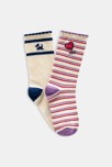 Chaussettes chiens blanc fille Chipie