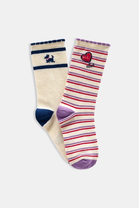 Socken Hunde weiß Mädchen Chipie 1