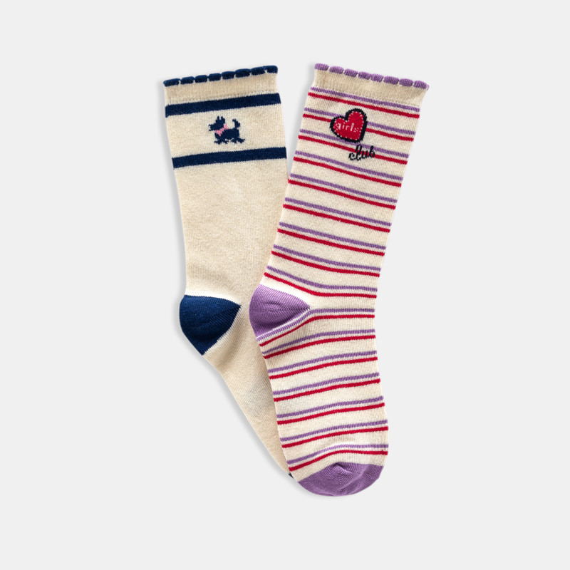 Socken Hunde weiß Mädchen Chipie