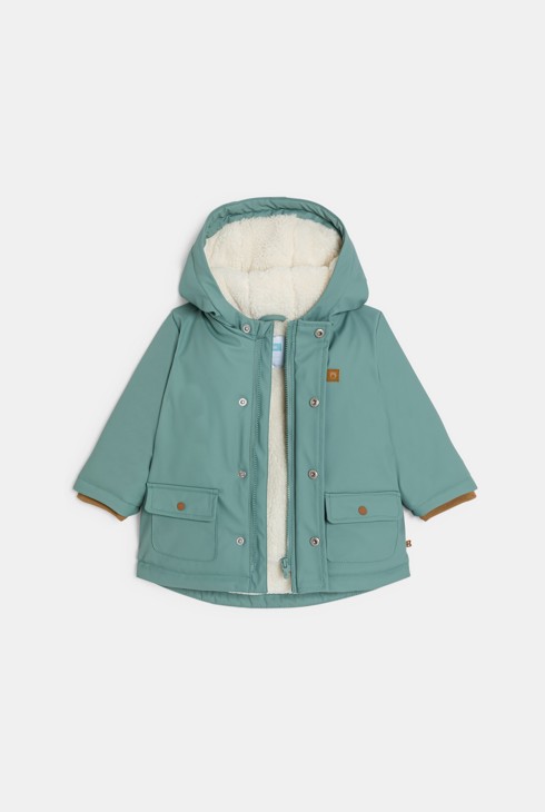 Manteau bébé garçon vert