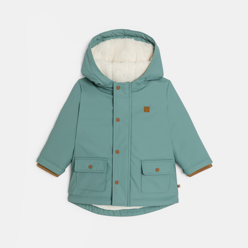 Manteau Bébé Garçon Vert - Vert Olive - 23M - OBAIBI
