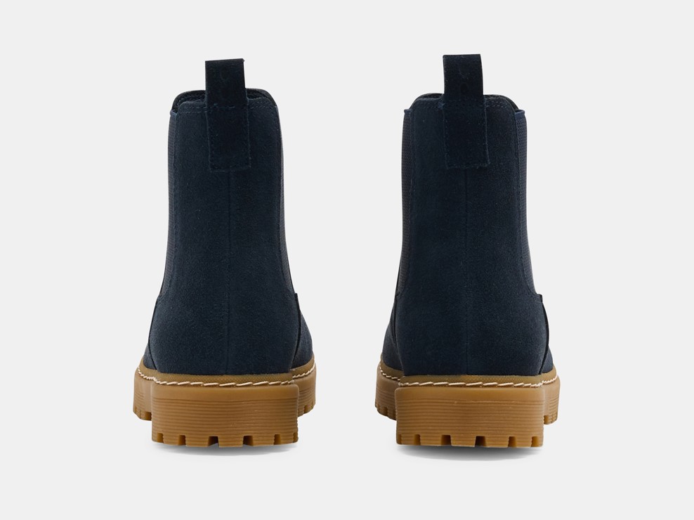 Marineblaue Chelsea Boots für Jungen 2