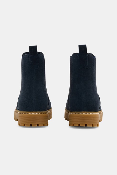Marineblaue Chelsea Boots für Jungen 2