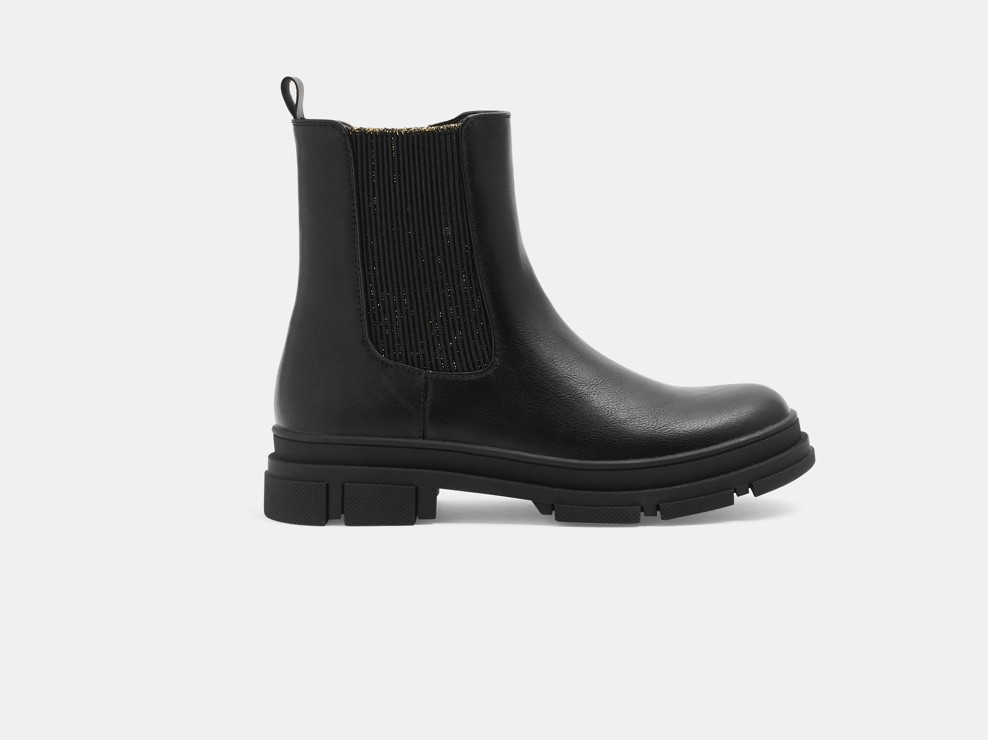 Czarne sztyblety dla dziewczynki 1