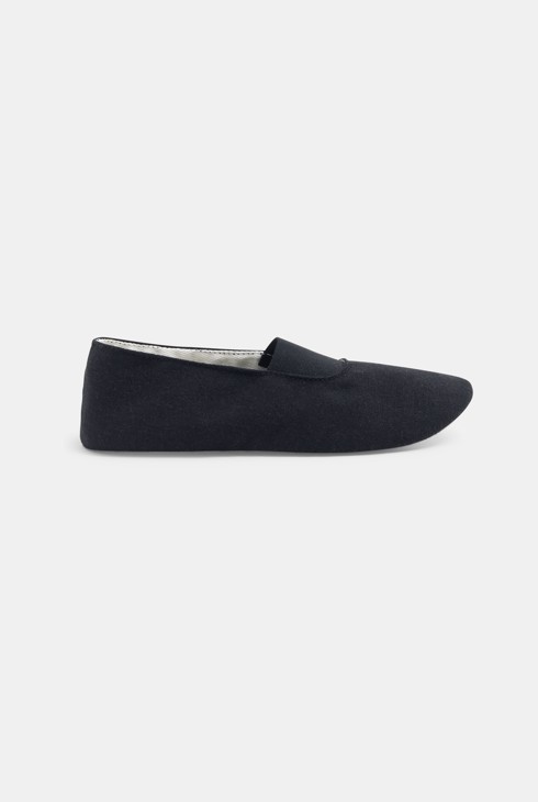 Zapatilla de gimnasia negro unisex 1