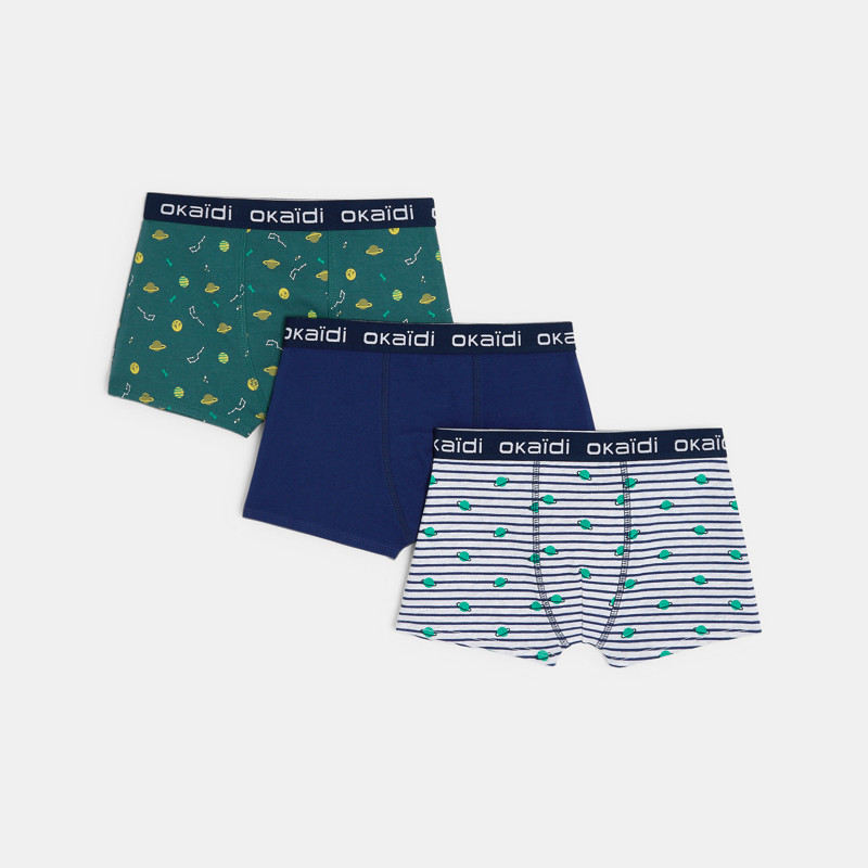 Boxershorts Jungen mit Motiven (3er-Pack)