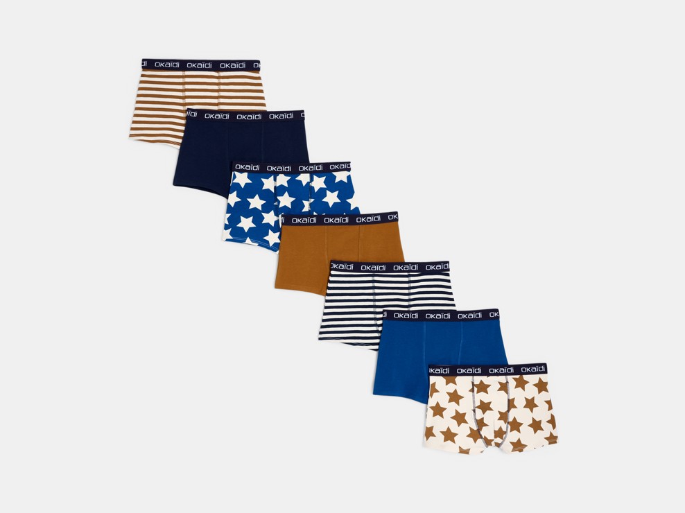 7 modische Boxershorts aus Jersey für Jungen 1