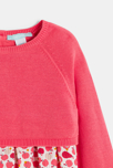 Robe effet 2 en 1 fruit rose bébé fille 2