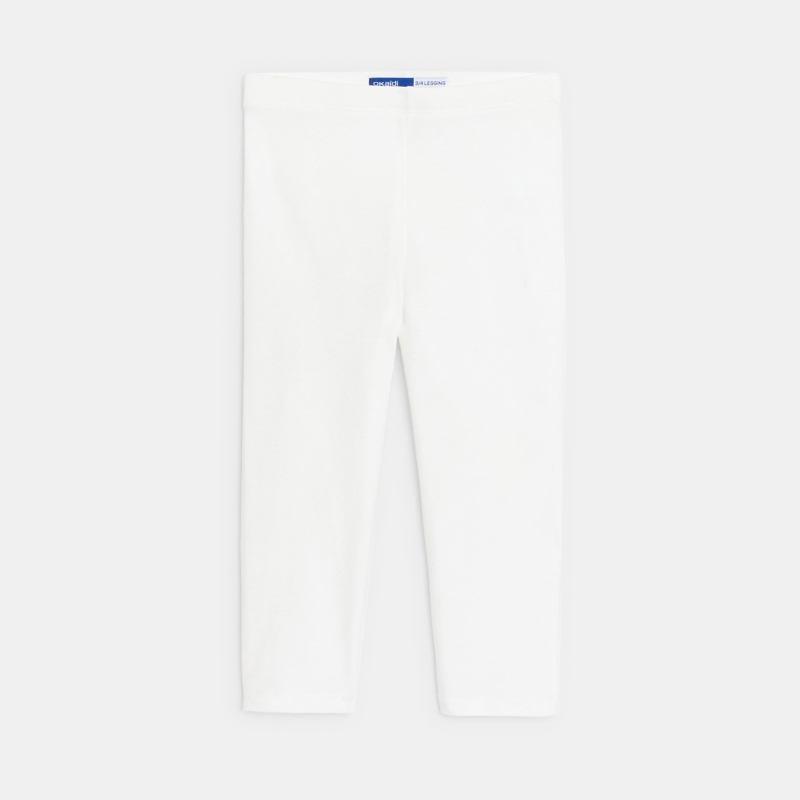 Caprihose weiß Mädchen