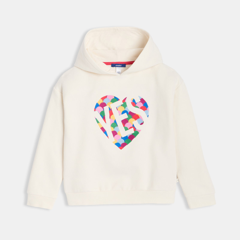 Sweatshirt Herz Mädchen