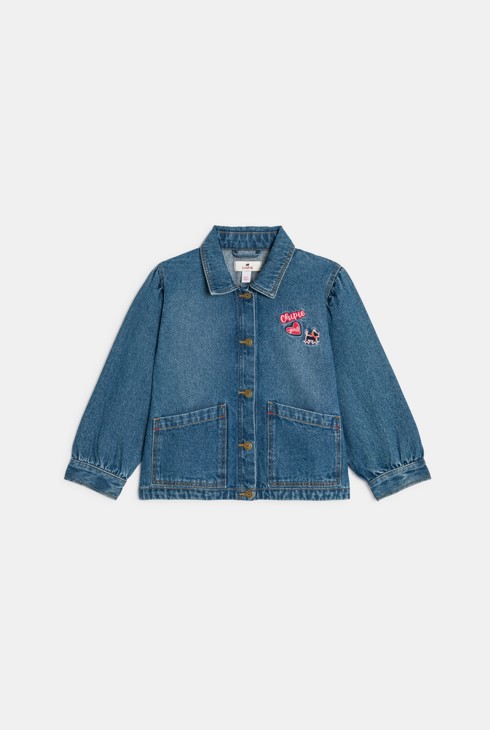 Blauw spijkerjasje voor meisjes - Chipie 1
