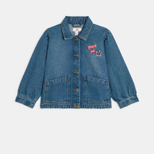 Blaue Denimjacke Chipie für Mädchen