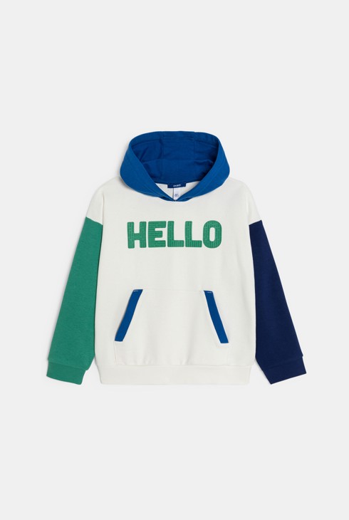 Sweat-shirt garçon coloré