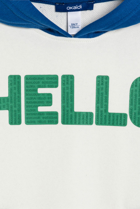 Sweat-shirt garçon coloré