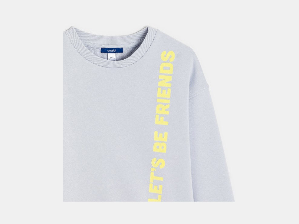 Sweter koszulka z napisem dla chłopca 2