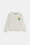 Sweat-shirt moucheté écru Garçon