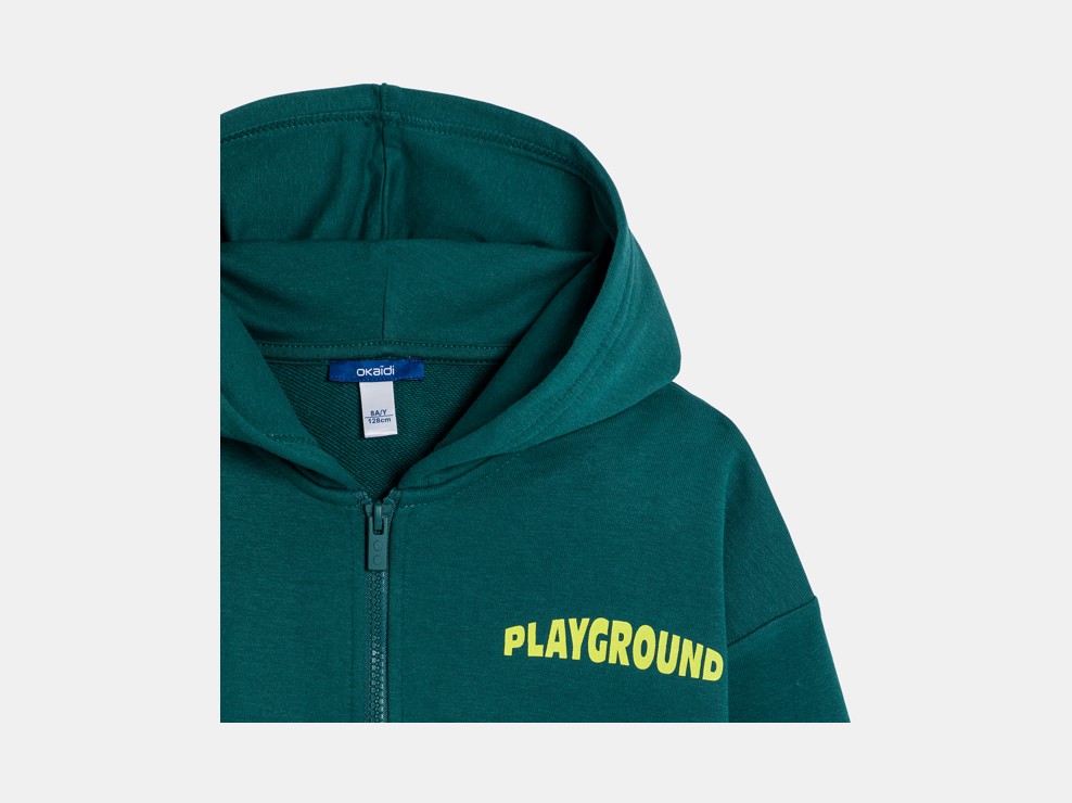 Sweatshirt Jungen grün 2