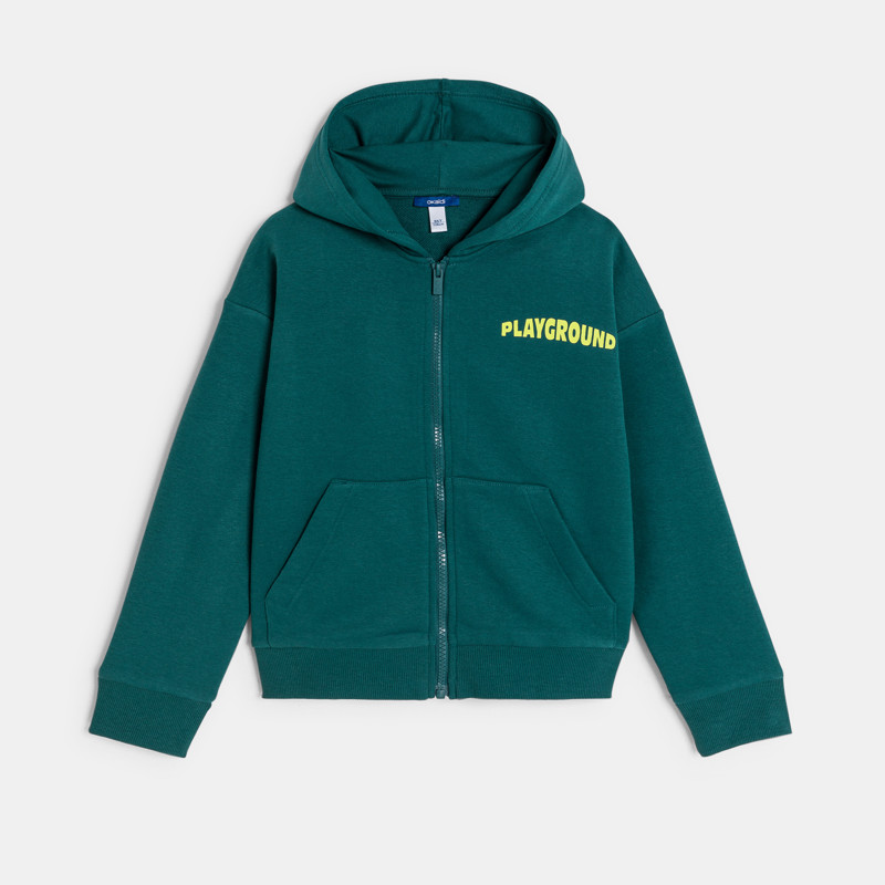 Sweatshirt Jungen grün
