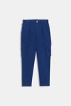 Pantalon cargo bleu Garçon