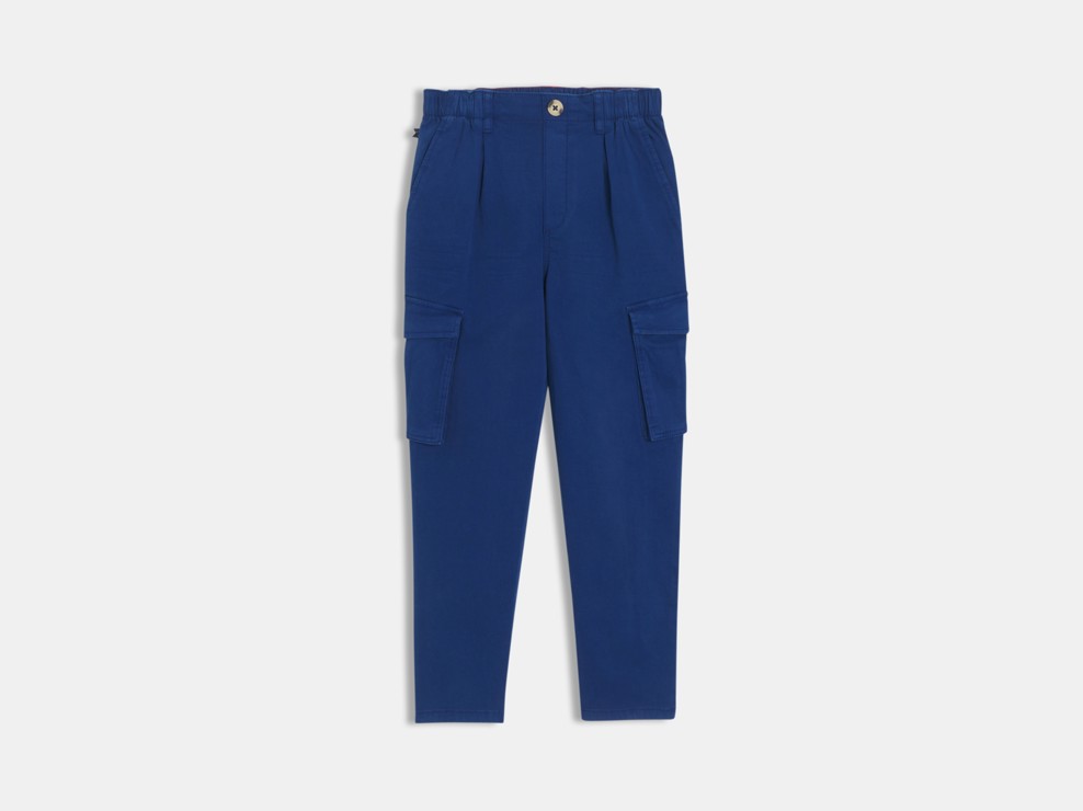 Blaue Cargohose für Jungen 1