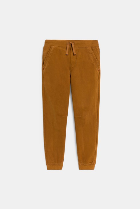 Pantalón jogger marrón niño 1