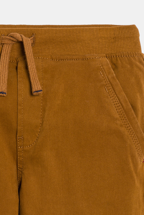 Pantalon Jogger garçon marron