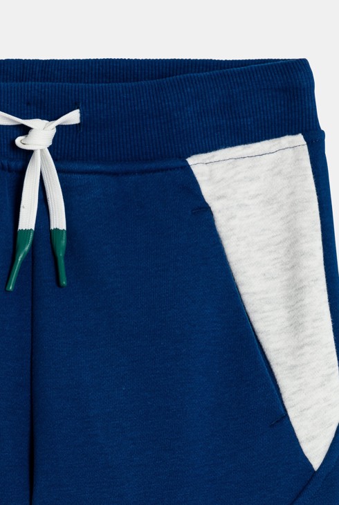 Jogging à message bleu Garçon