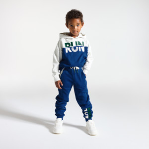 Blaue Jogginghose mit Aufschrift für Jungen