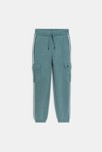 Jogging cargo garçon bleu