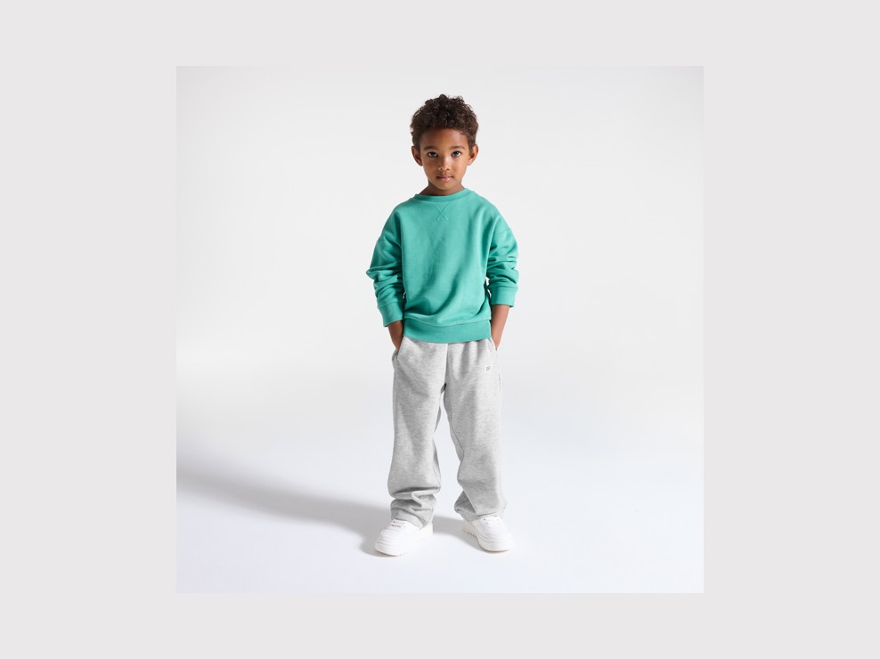 Pantalon Jogging garçon gris 1