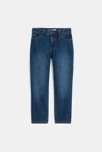 Jean relax en denim bleu Garçon