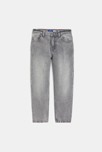 Jean relax en denim gris Garçon
