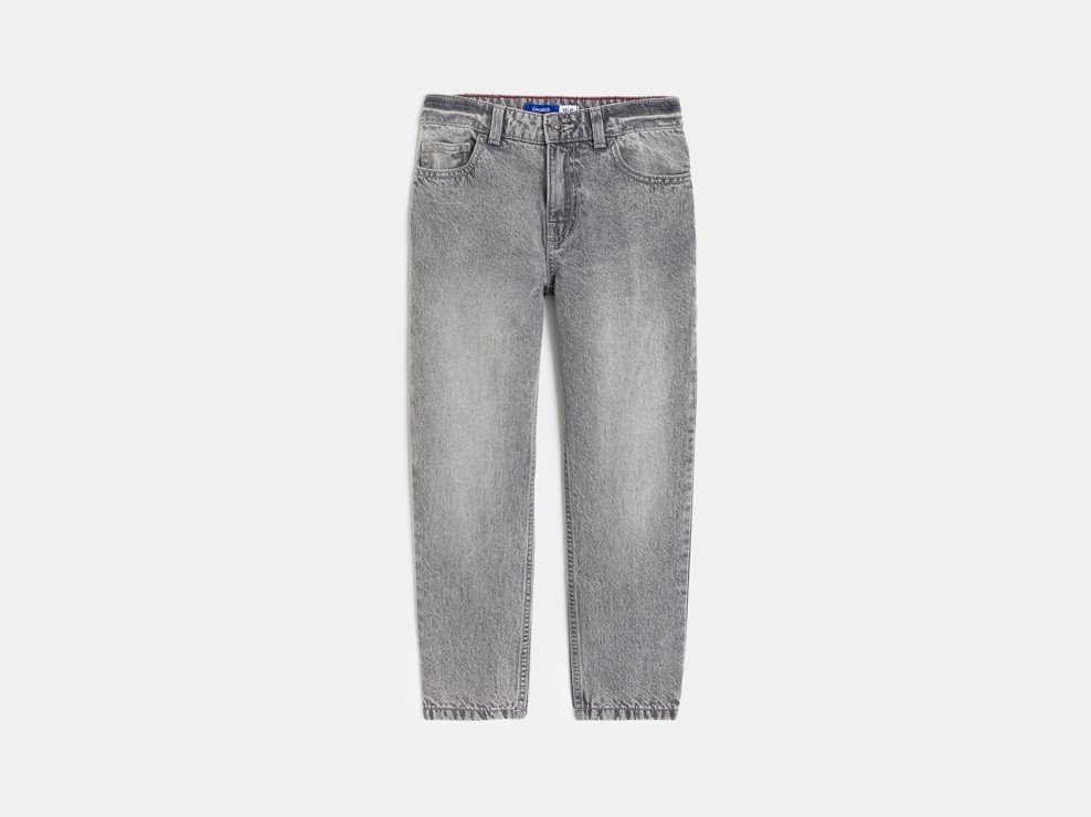 Graue Relax-Jeans aus Denim für Jungen 2