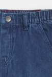 Jean cargo bleu délavé Garçon