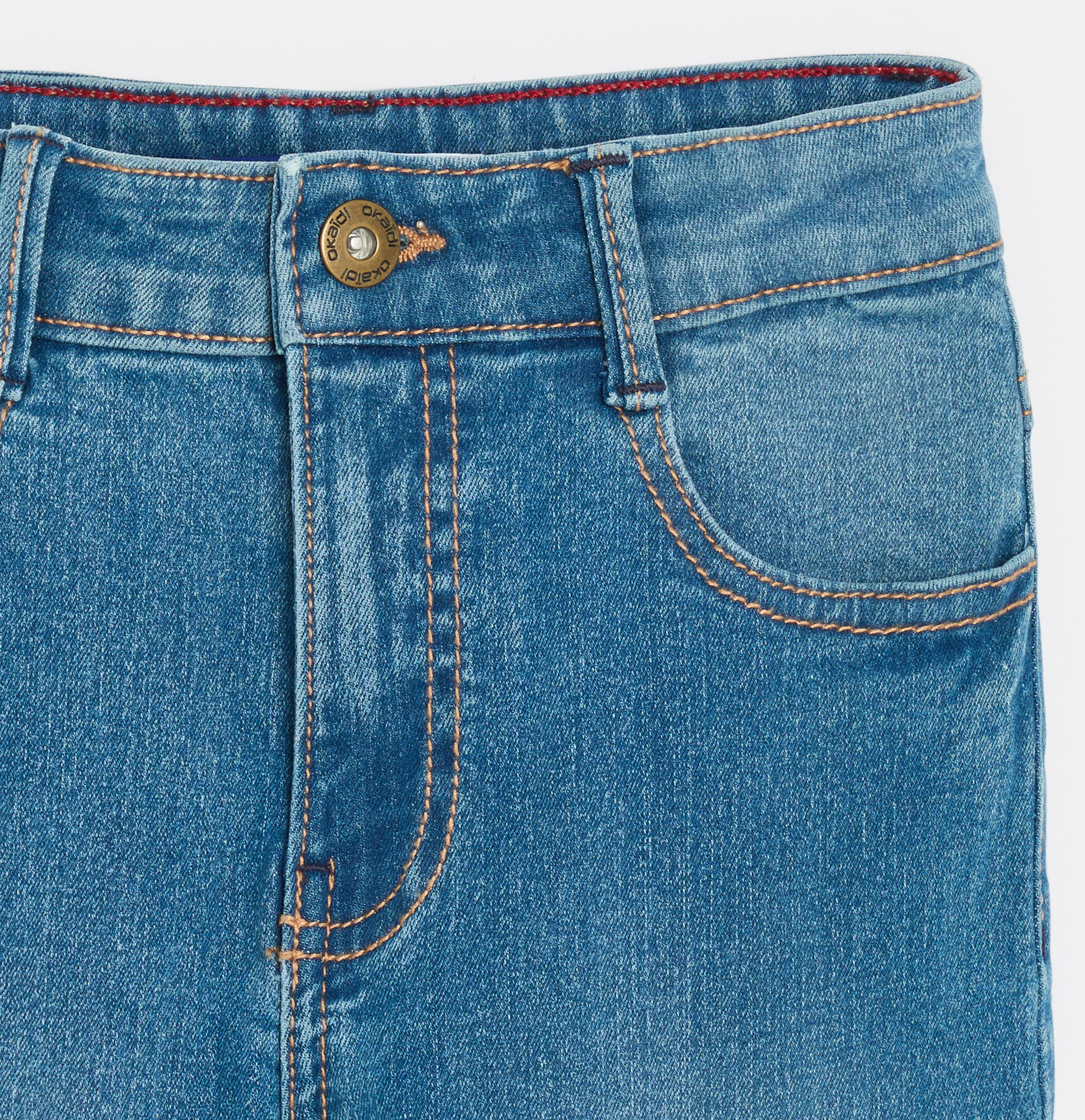 Jean skinny bleu Garçon