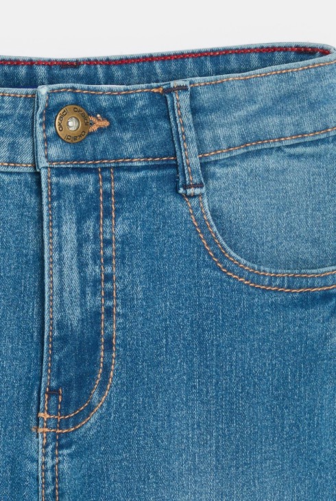 Jean skinny bleu Garçon