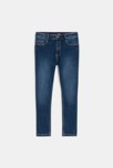 Jeans slim garçon bleu