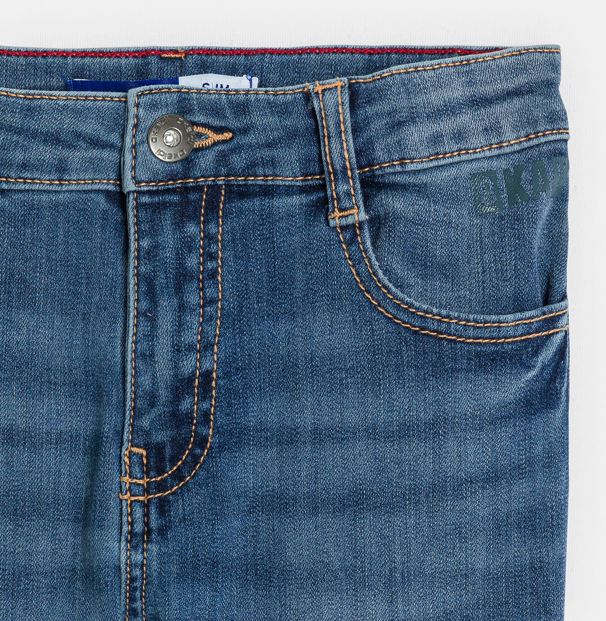 Jeans Slim Double Stone Washed blau Jungen 2