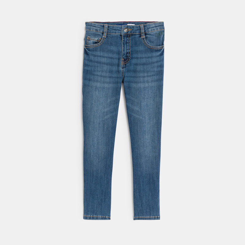 Jeans Slim Double Stone Washed blau Jungen