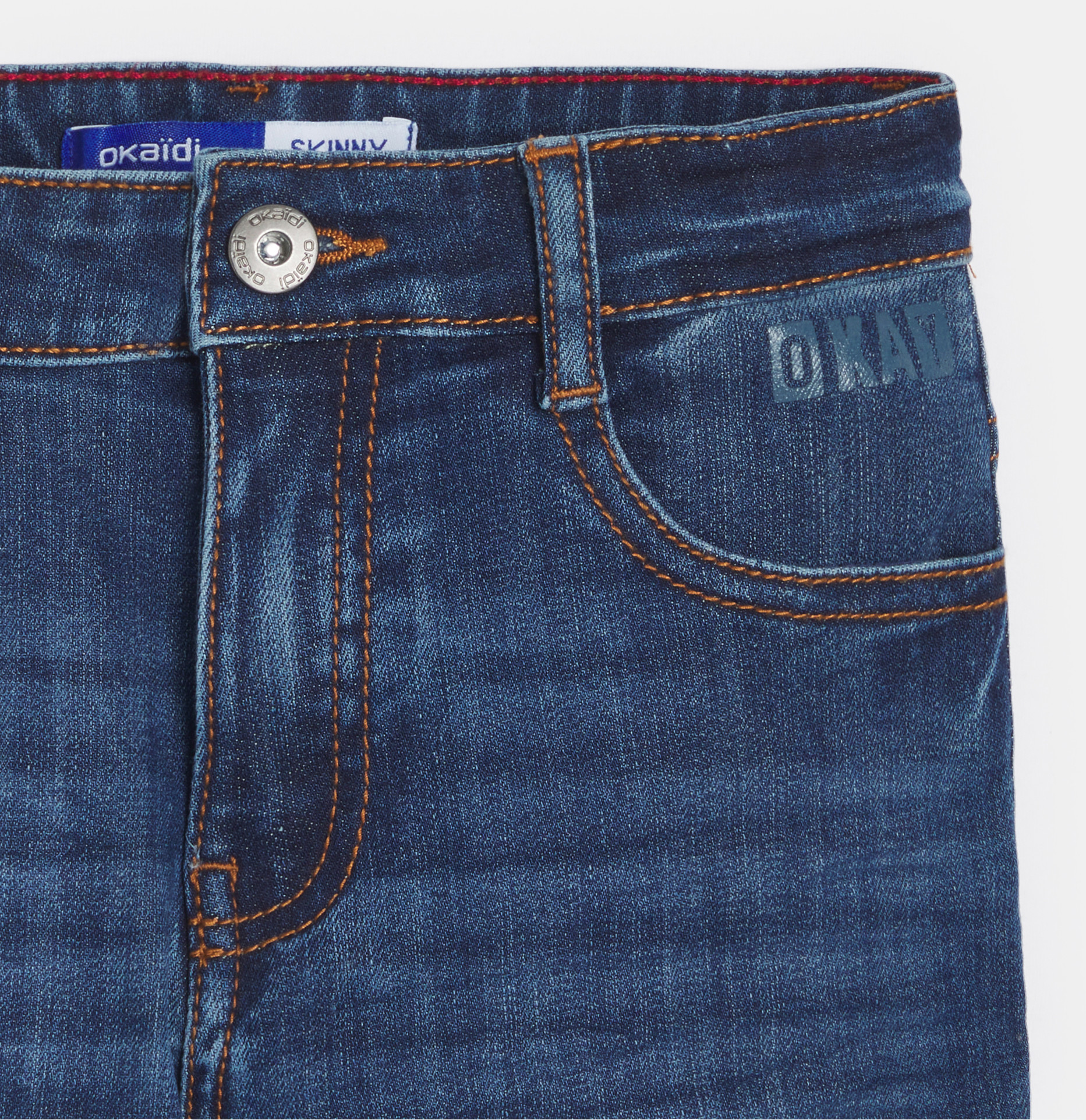 Blaue Skinny-Jeans für Jungen 2