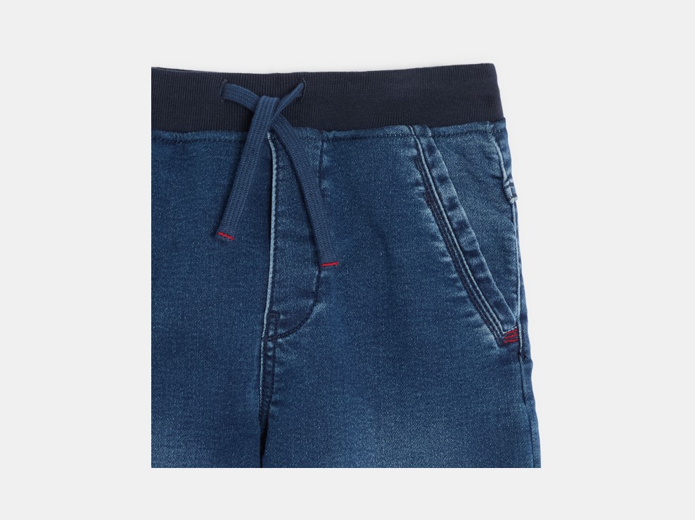 Jogginghose aus verwaschenem Denim für Jungen 2