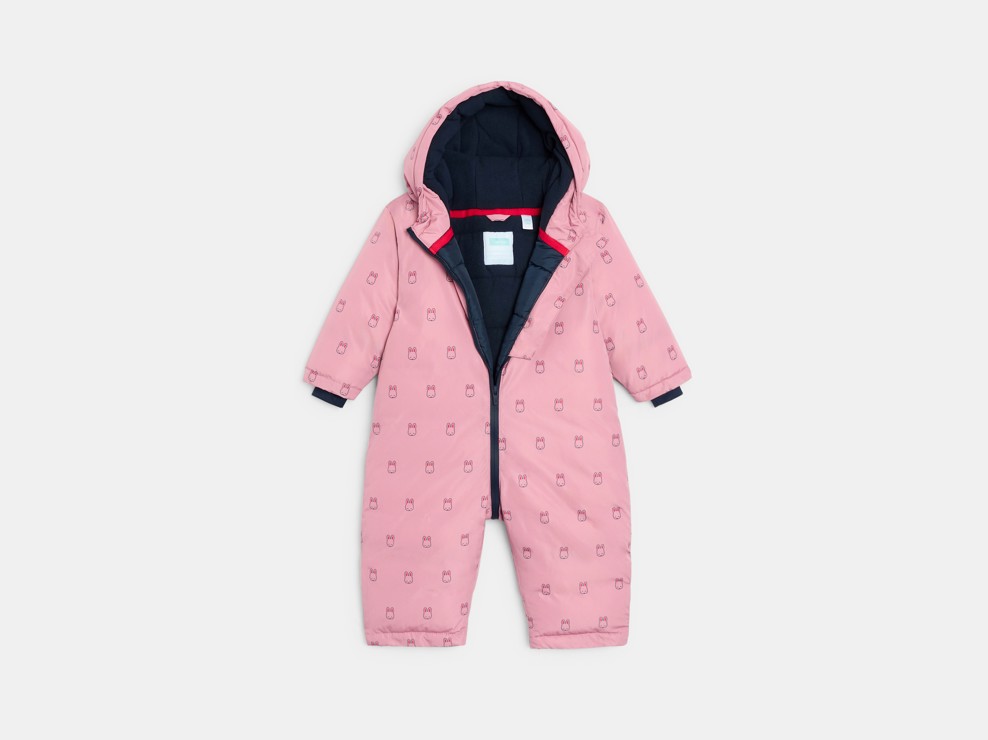 Roze skipakje voor babymeisjes 2